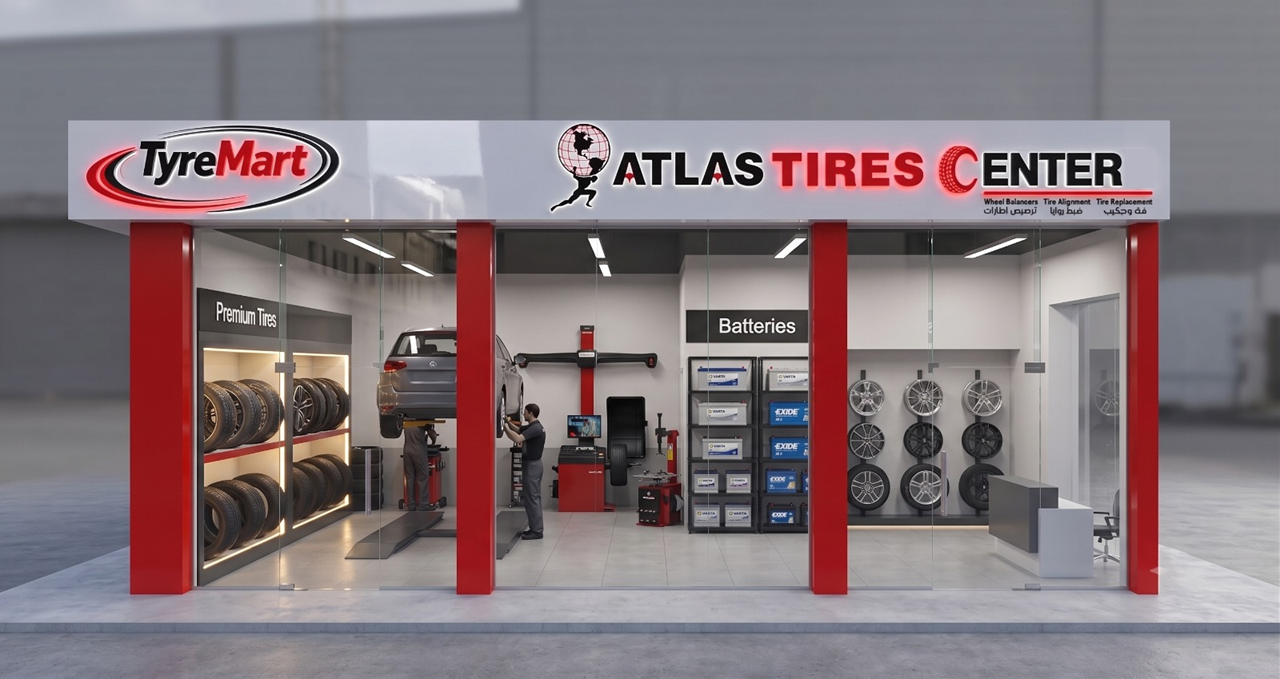 TyreMart Premium Showroom Concept